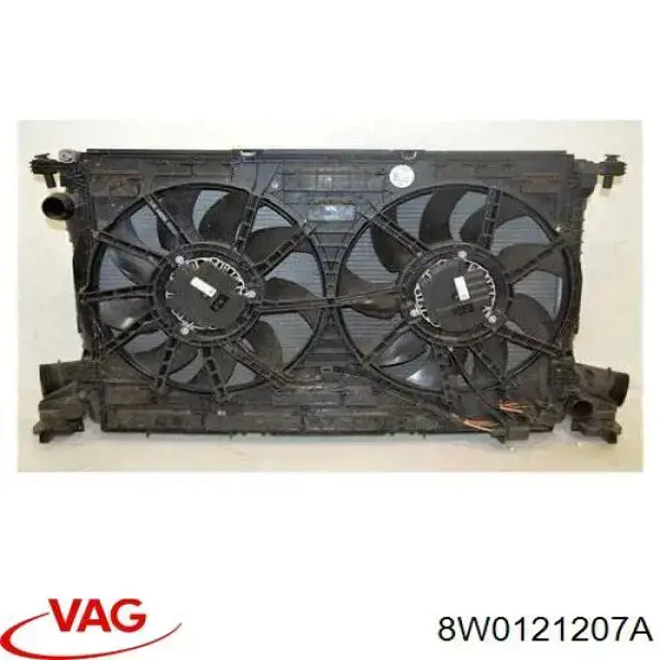 Dyfuzor chłodnicy Polcar 13D2231 cena, od 94,82 USD