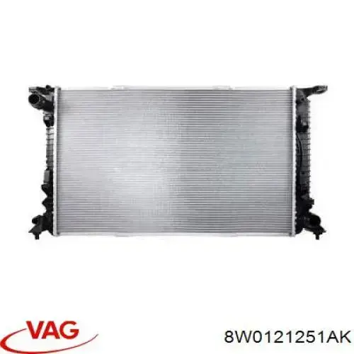 Chłodnica silnika VAG 8W0121251AK cena, od 161,07 USD