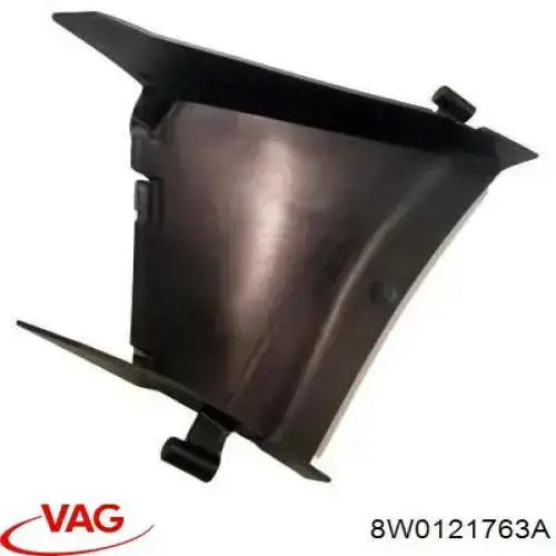 Kratka zderzaka przedniego wewnętrzna prawa VAG 8W0121763A cena, od 31,38 USD