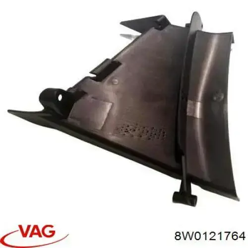 Do koszyka 8W0121764 VAG Deflektor przedniego zderzaka prawy