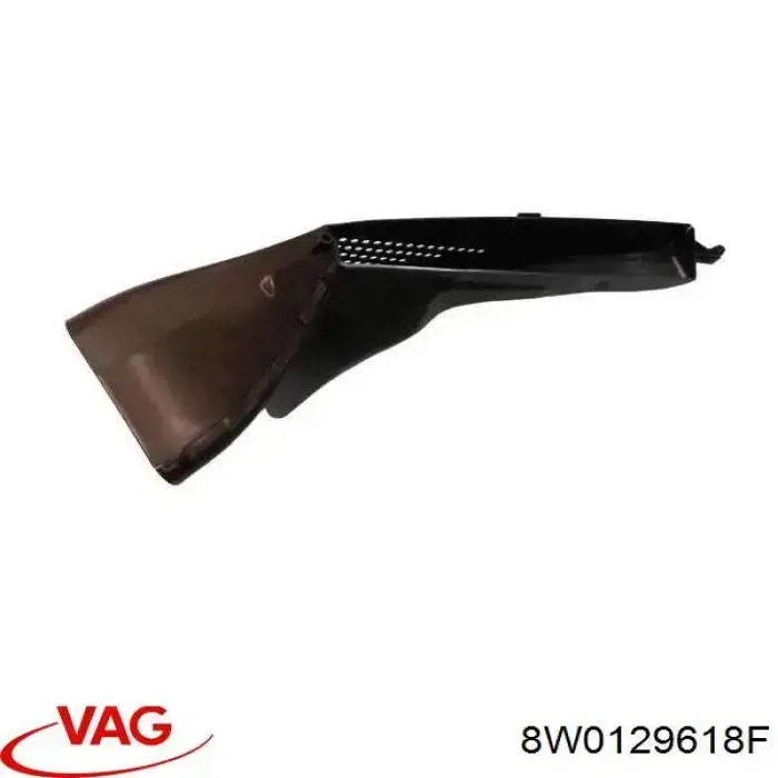 Króciec powietrza, wlot filtra powietrznego VAG 8W0129618F cena, od 56,19 USD