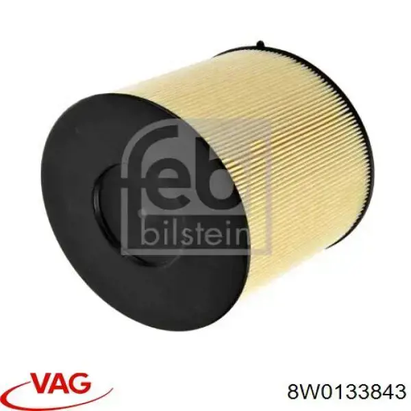 Do koszyka 8W0133843 VAG Filtr powietrza