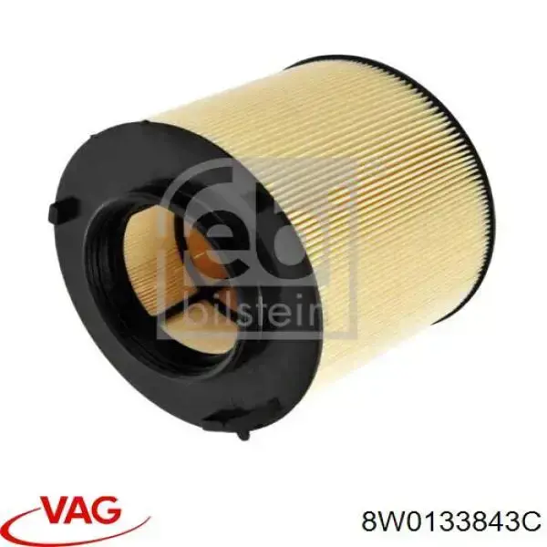 Do koszyka 8W0133843C VAG Filtr powietrza
