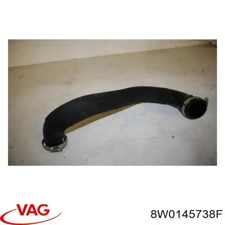 Przewód (króciec) intercoolera VAG 8W0145738F cena, od 132,80 USD