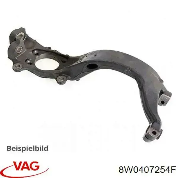 Czop (zwrotnica) przedni prawy VAG 8W0407254F cena, od 253,68 USD