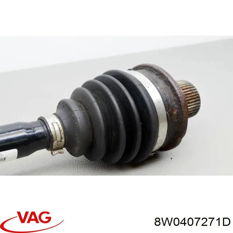 Półoś napędowa przednia VAG 8W0407271D cena, od 191,14 USD