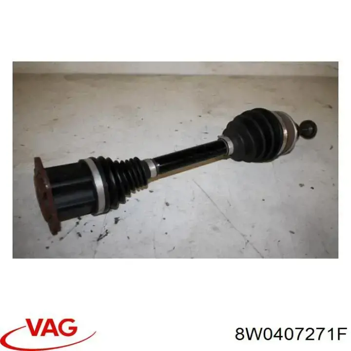 Półoś napędowa przednia VAG 8W0407271F cena, od 215,19 USD