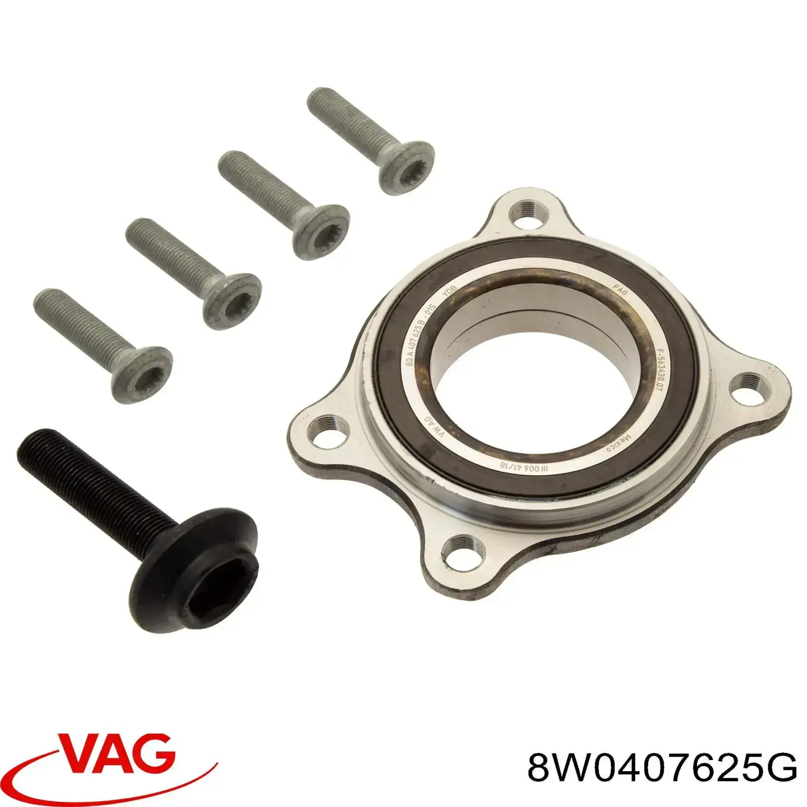 Łożysko piasty przedniej VAG 8W0407625G cena, od 58,59 USD