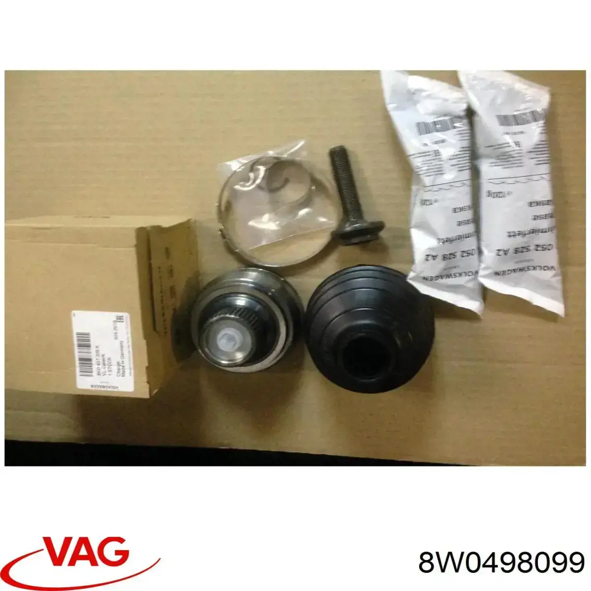 8W0498099 VAG Przegub homokinetyczny przedni zewnętrzny