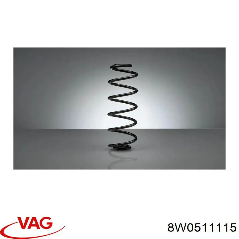 8W0511115 VAG Sprężyna tylna