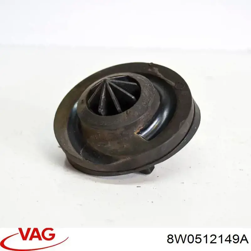 Do koszyka 8W0512149A VAG Pierścień gumowy sprężyny tylnej górny