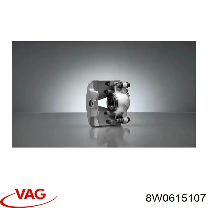 8W0615107 VAG Zacisk hamulcowy przedni lewy