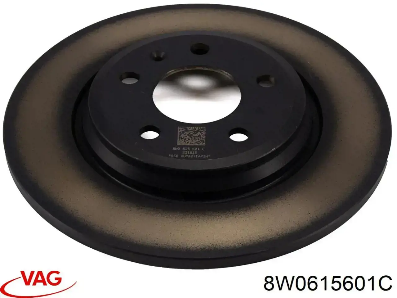 8W0615601C VAG Tarcza hamulcowa tylna