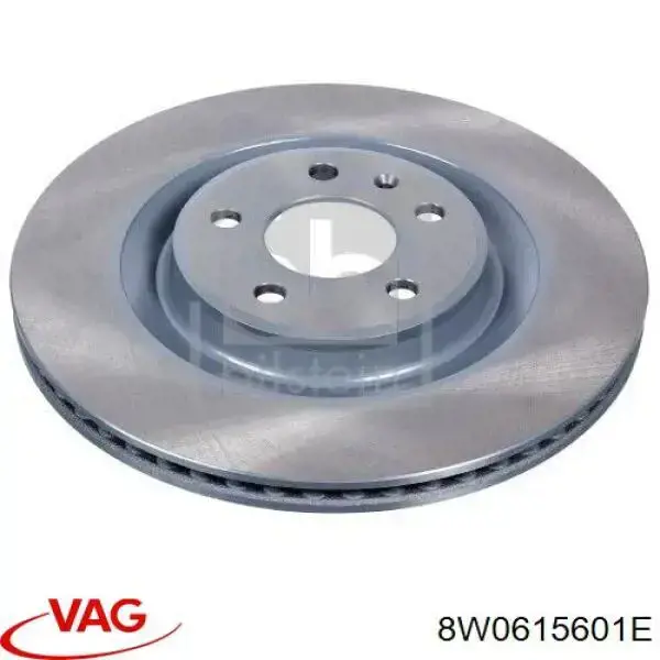 Tarcza hamulcowa tylna VAG 8W0615601E cena, od 68,05 USD
