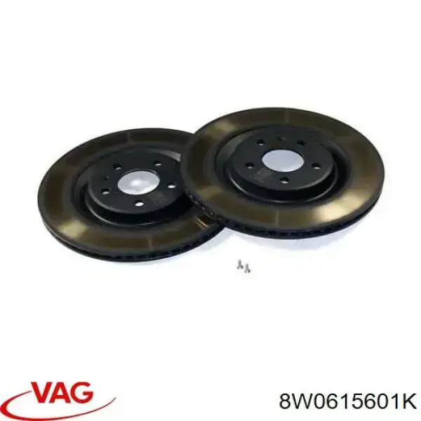 Tarcza hamulcowa tylna VAG 8W0615601K cena, od 96,55 USD