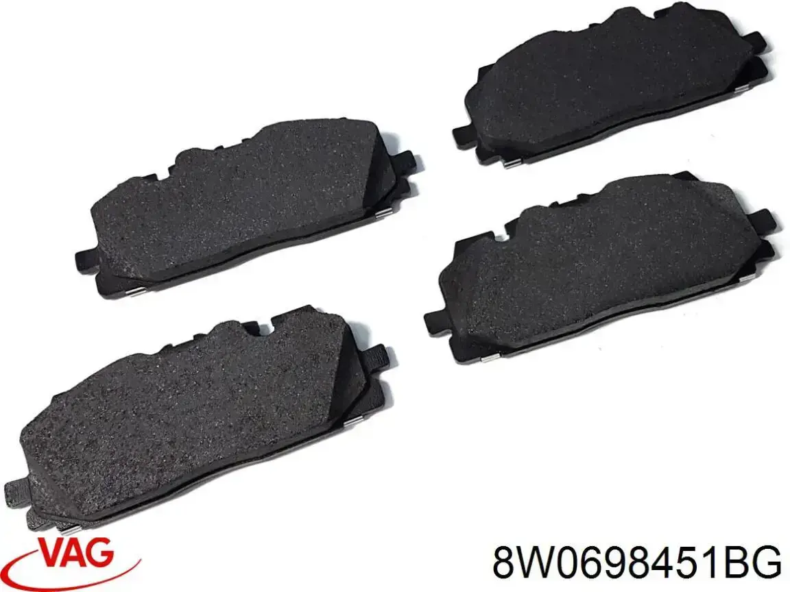 Okładziny (klocki) do hamulców tarczowych tylne VAG 8W0698451BG cena, od 34,22 USD