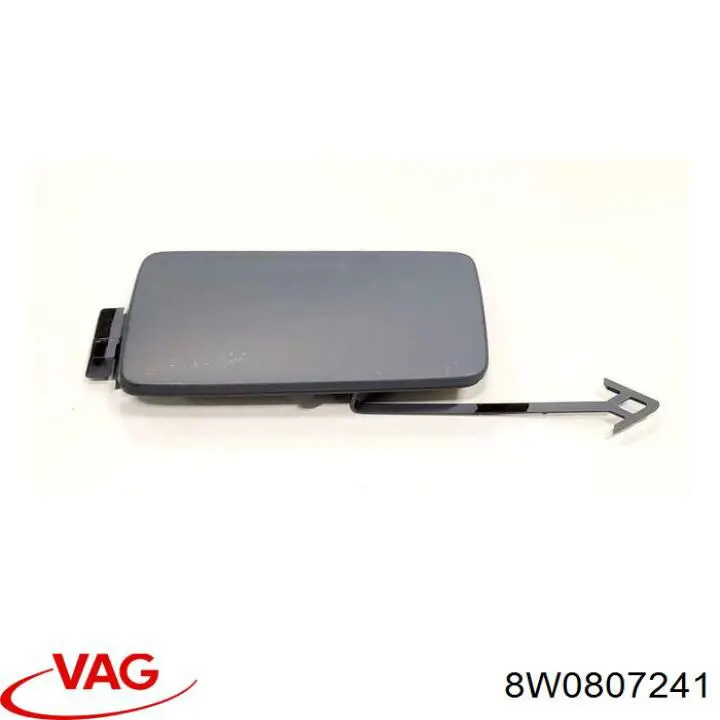 Do koszyka 8W0807241GRU VAG Zaślepka haku holowniczego zderzaka przednia