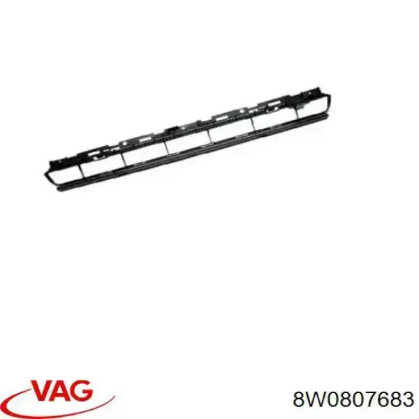 8W0807683 VAG Kratka zderzaka przedniego środkowa