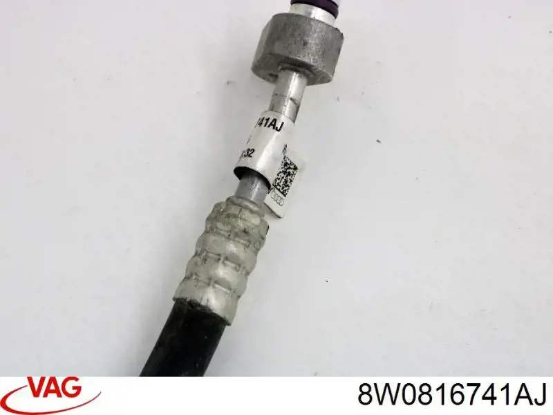 Do koszyka 8W0816741AJ VAG Przewód klimatyzacji, od chłodnicy do parownika