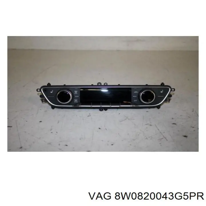 8W0820043G5PR VAG Sterownik trybów ogrzewania/klimatyzacji