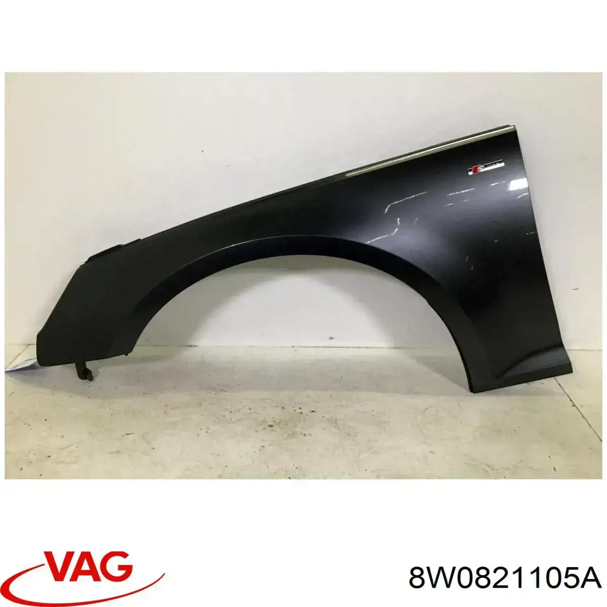 Błotnik przedni lewy 8W0821105A VAG