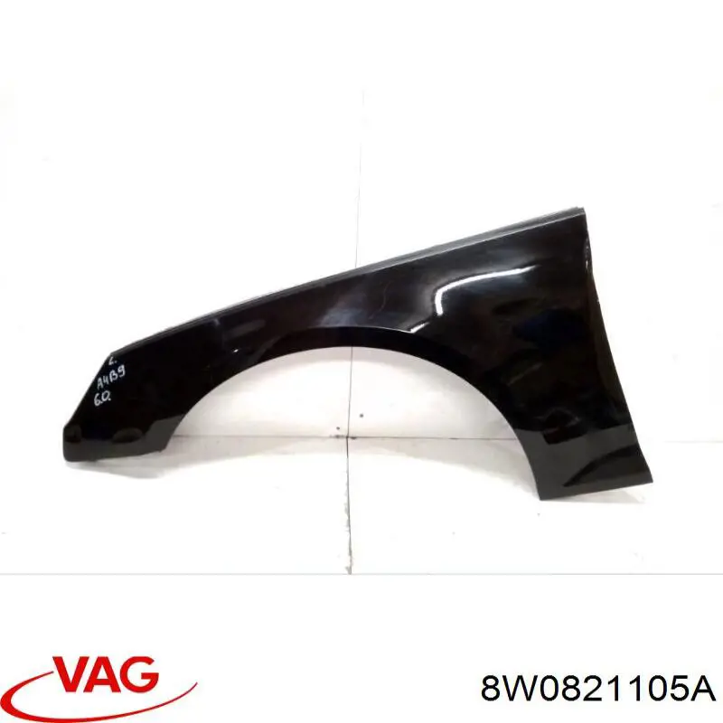 Do koszyka 8W0821105A VAG Błotnik przedni lewy