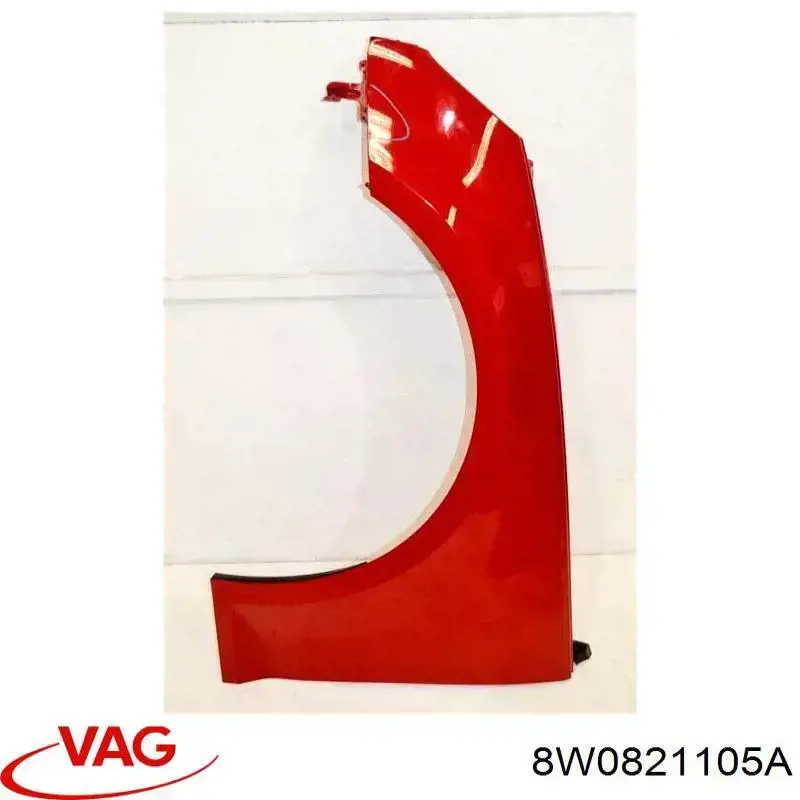 Błotnik przedni lewy VAG 8W0821105A cena, od 106,80 USD