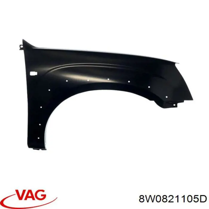 8W0821105D VAG Błotnik przedni lewy