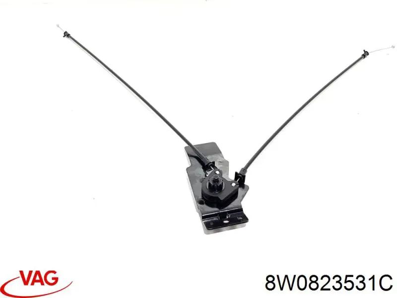 Linka otwierania maski przednia VAG 8W0823531C cena, od 40,53 USD