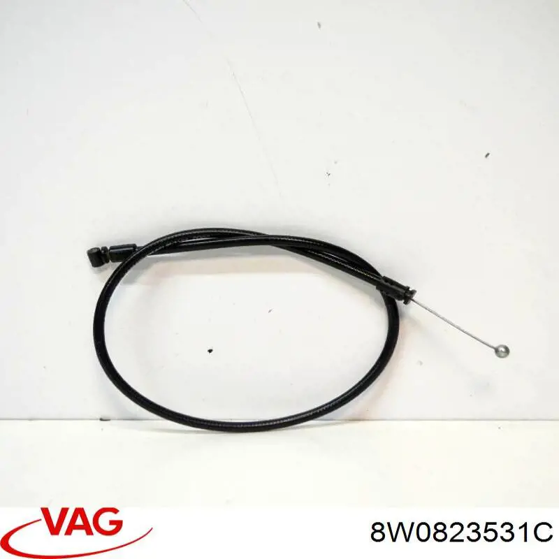 Do koszyka 8W0823531C VAG Linka otwierania maski przednia