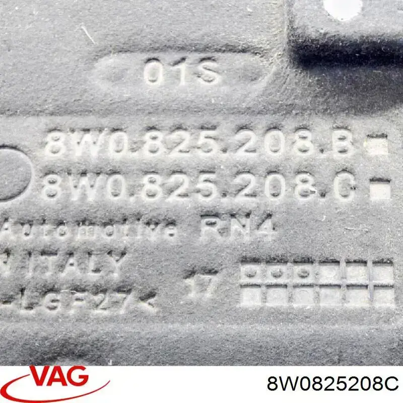 Do koszyka 8W0825208C VAG Osłona podwozia prawa