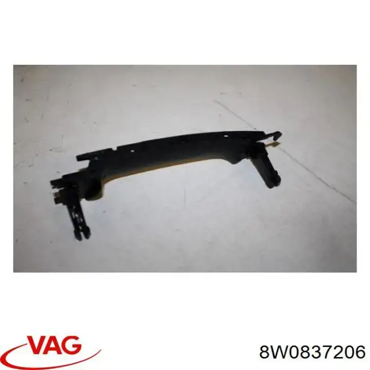 Klamka drzwi prawych przednia/tylna zewnętrzna VAG 8W0837206B cena, od 35,07 USD