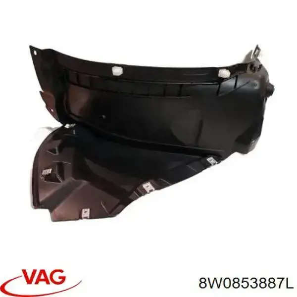 Nadkole błotnika przedniego lewe przednie VAG 8W0853887L cena, od 34,09 USD