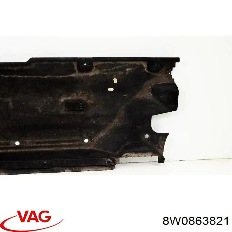 Do koszyka 8W0863821 VAG Osłona silnika przednia