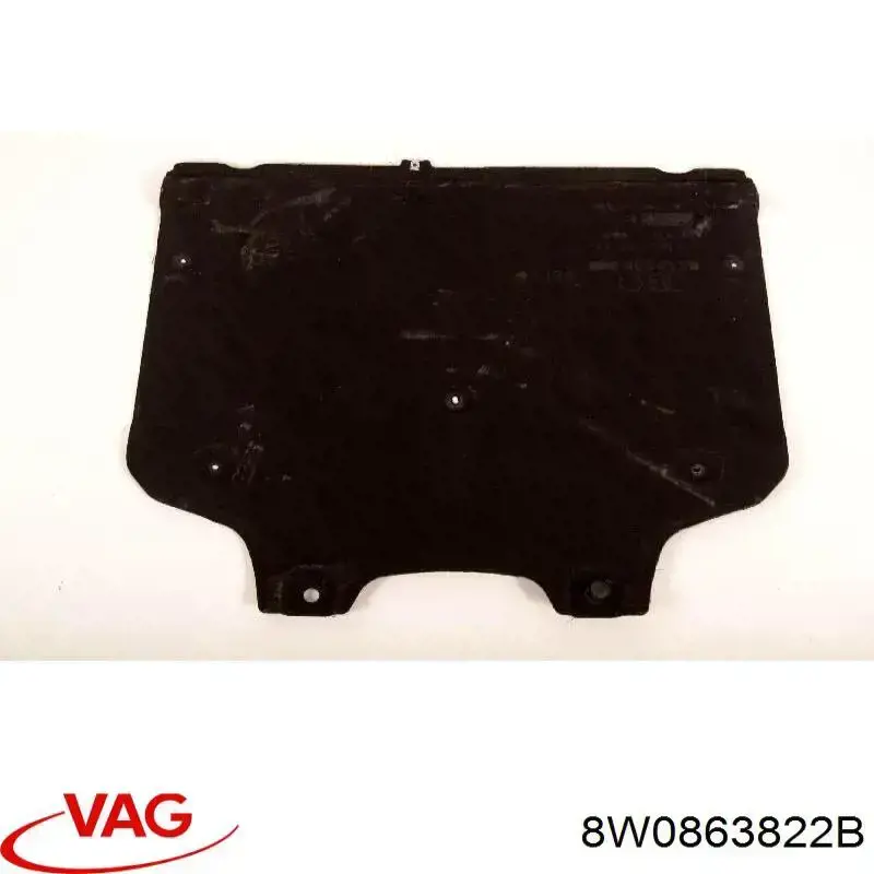 Osłona silnika tylna VAG 8W0863822B cena, od 48,70 USD