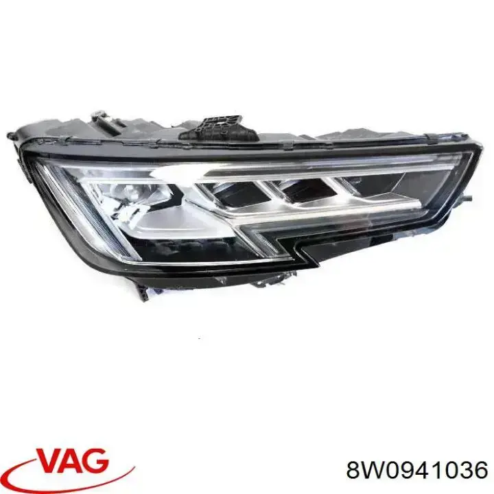 8W0941036 VAG Reflektor prawy