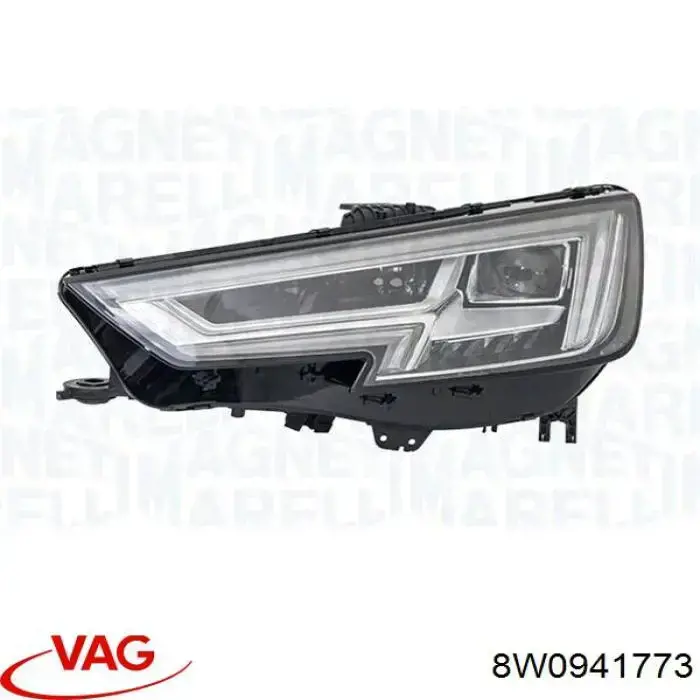 8W0941773 VAG Reflektor lewy