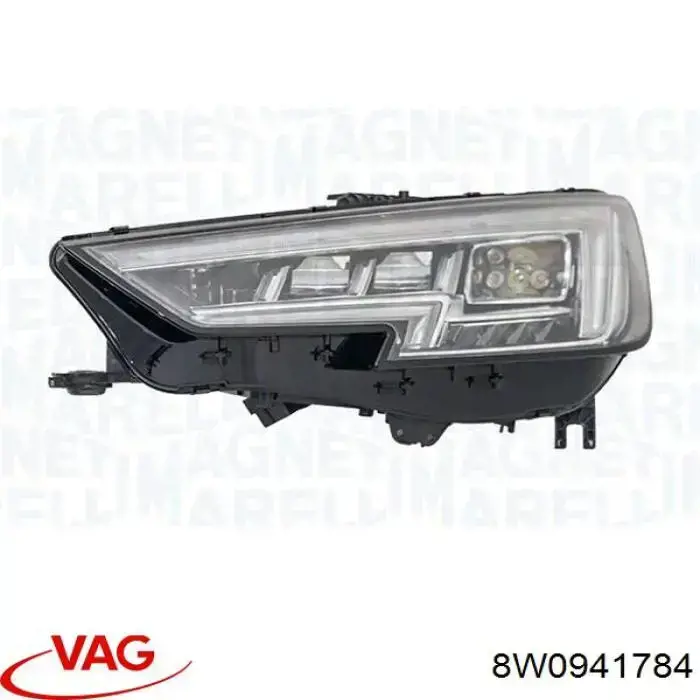 8W0941784 VAG Reflektor prawy