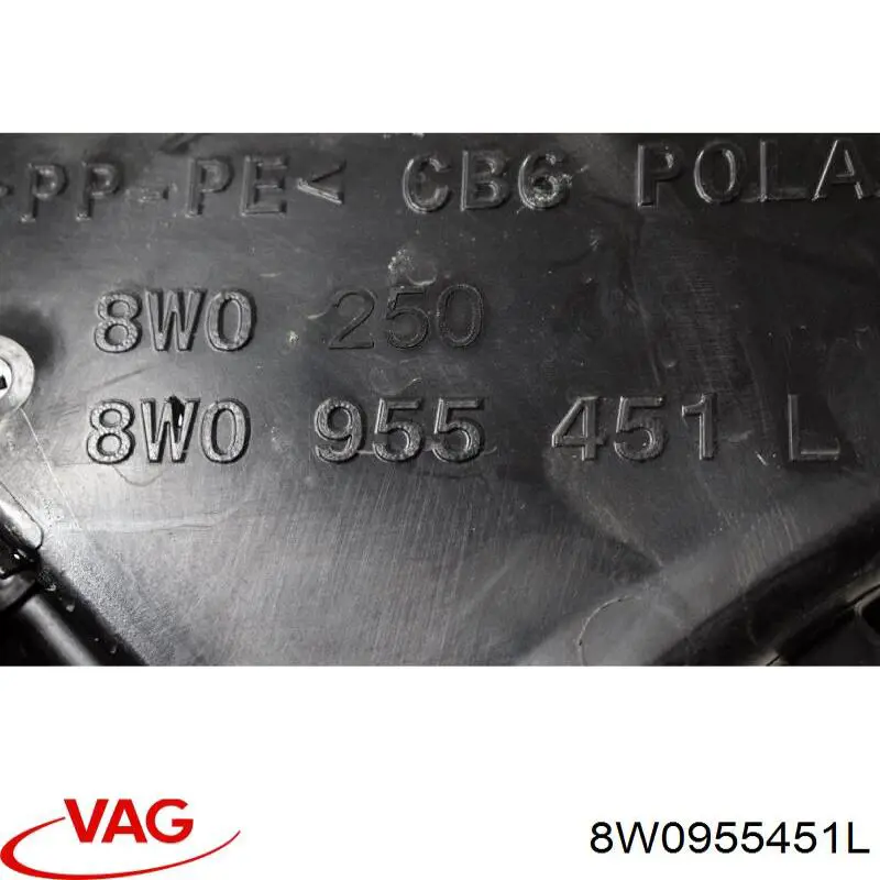 Zbiorniczek spryskiwacza szyb VAG 8W0955451L cena, od 71,18 USD