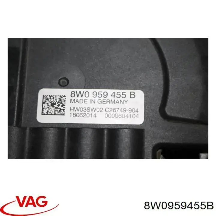 Wentylator elektryczny układu chłodzenia, kompletny (silnik+wirnik) lewy VAG 8W0959455AE cena, od 262,25 USD