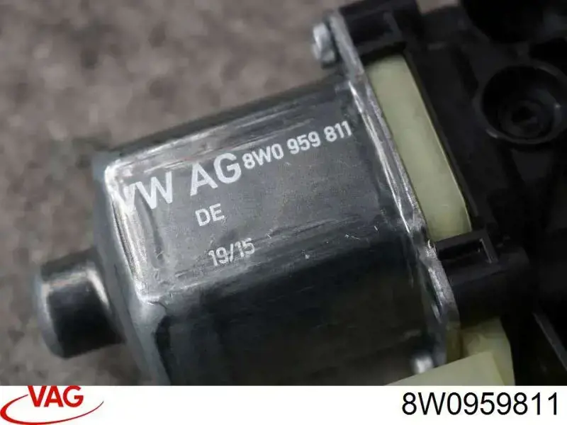 8W0959811 VAG Silniczek podnośnika szyby drzwi tylnych lewych