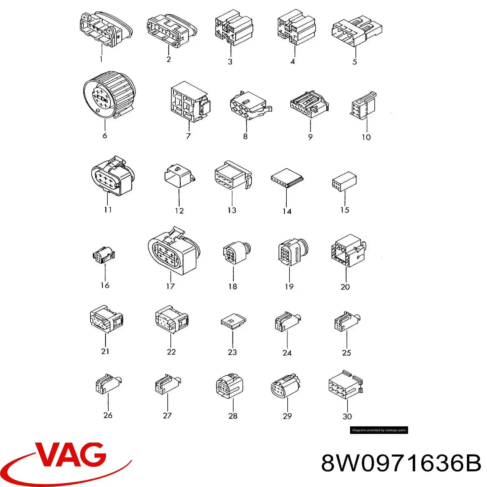  VAG 8W0971636B cena, od 8,91 USD