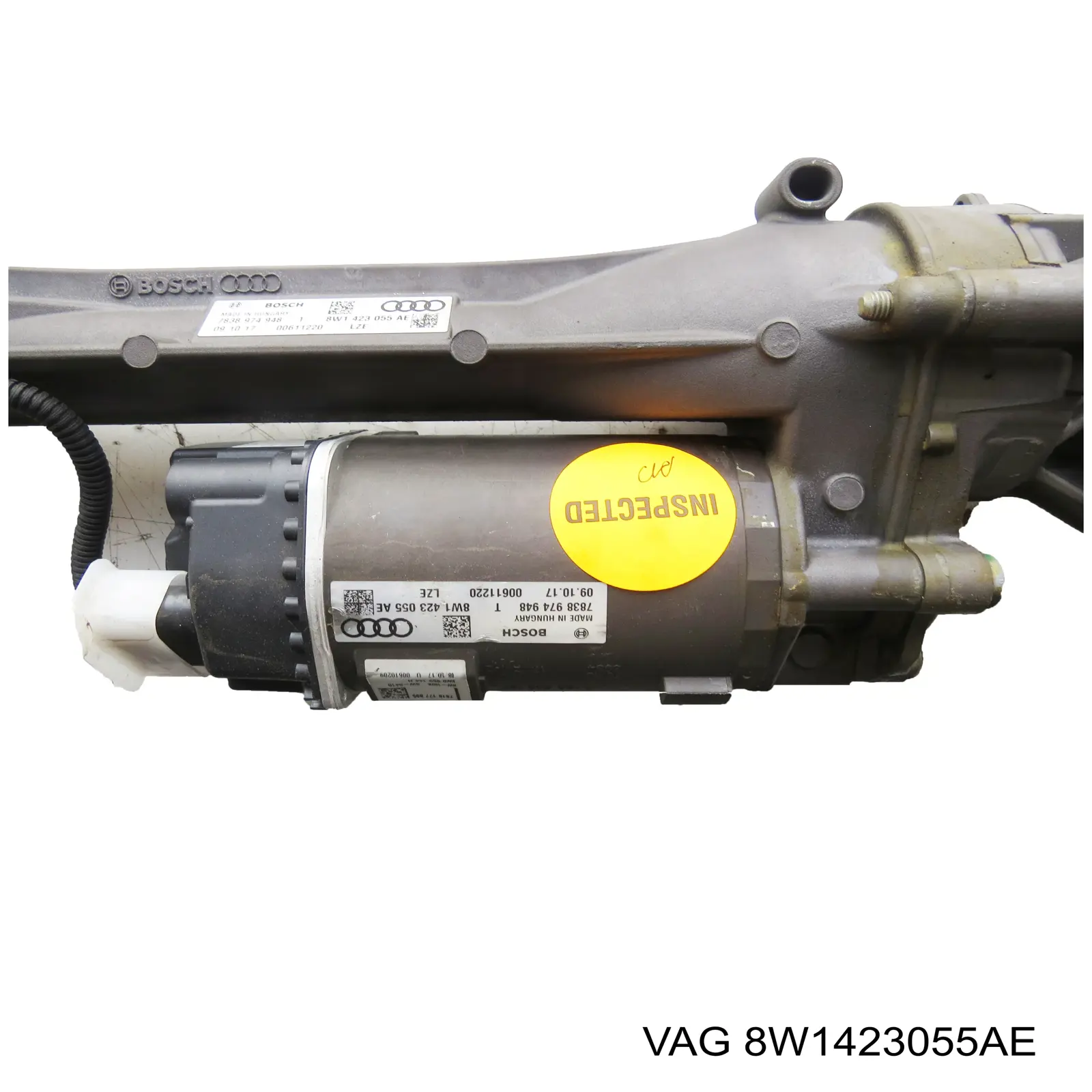 Do koszyka 8W1423055AE VAG Listwa kierownicza (maglownica)