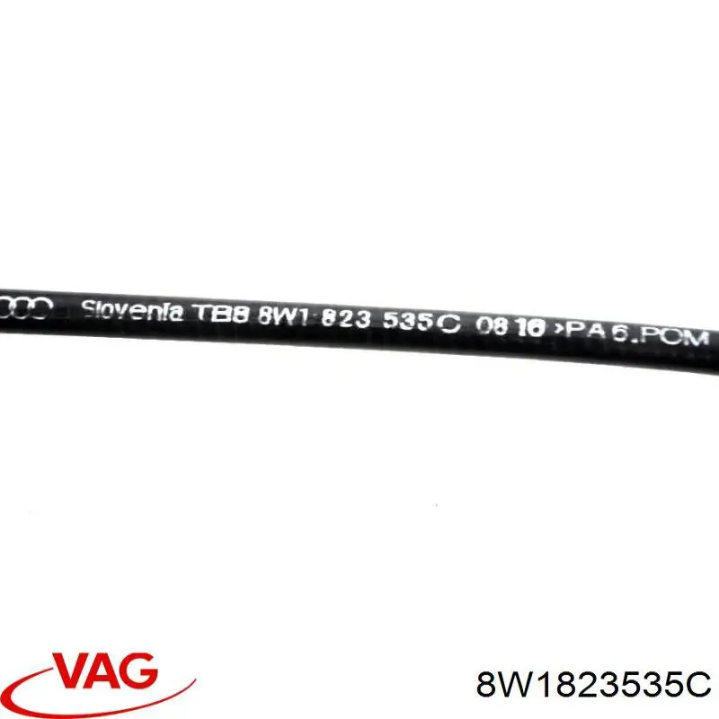 Linka otwierania maski tylna VAG 8W1823535C cena, od 15,69 USD