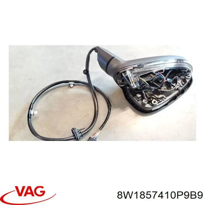 Lusterko wsteczne prawe VAG 8W1857410P9B9 cena, od 91,94 USD