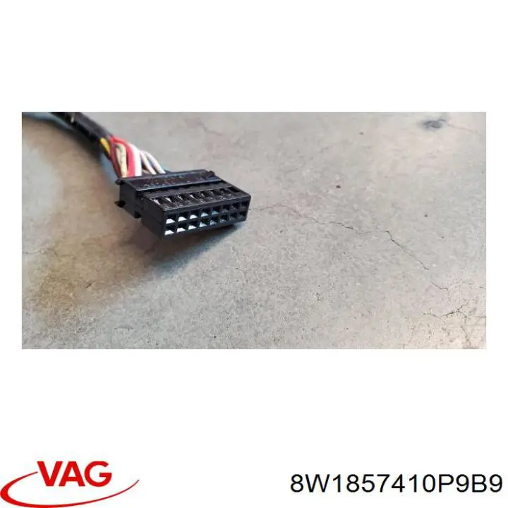 Do koszyka 8W1857410P9B9 VAG Lusterko wsteczne prawe
