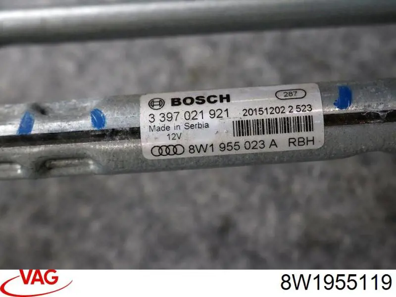 Do koszyka 8W1955119 VAG 