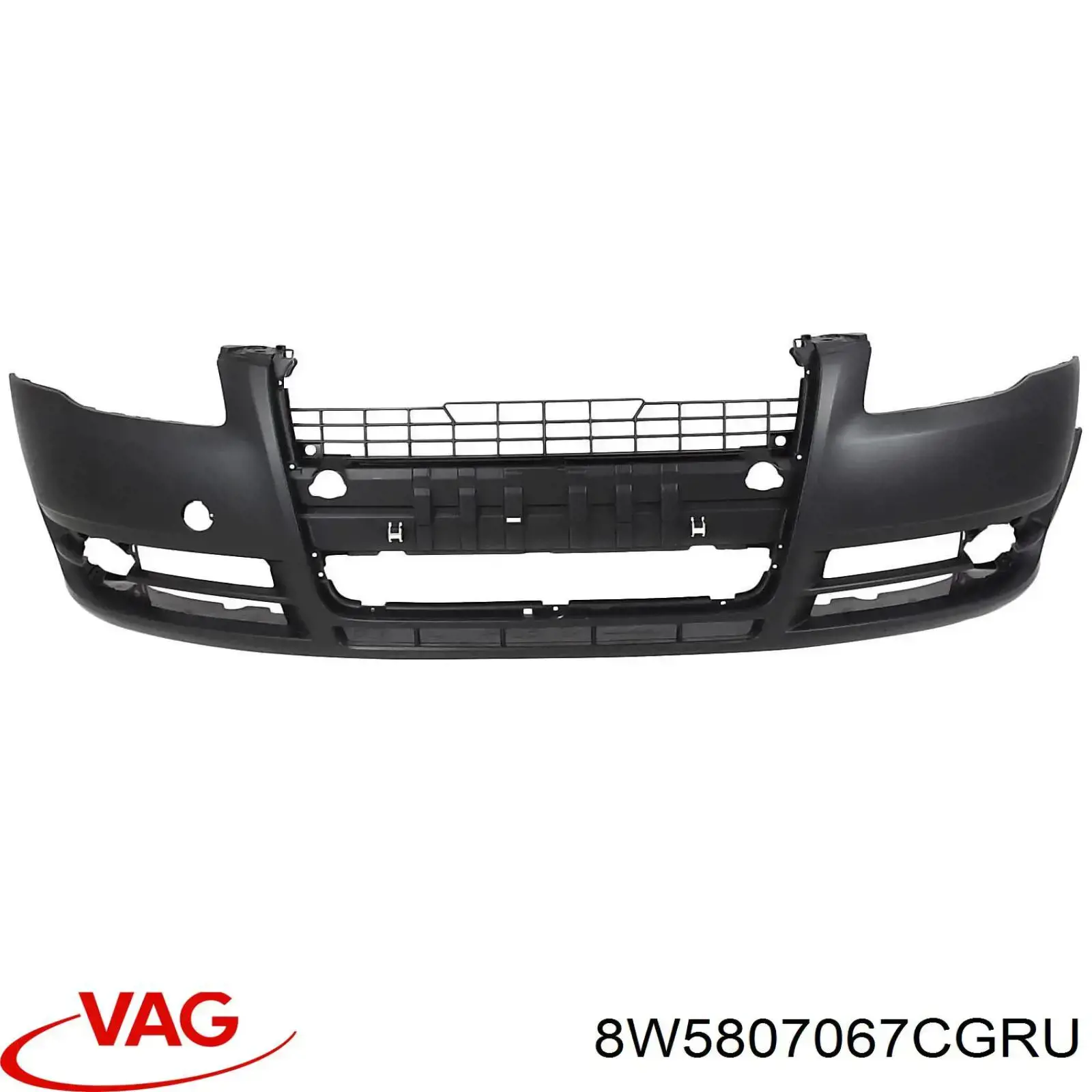 8W5807067CGRU VAG Zderzak tylny