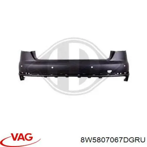 8W5807067D VAG Zderzak tylny