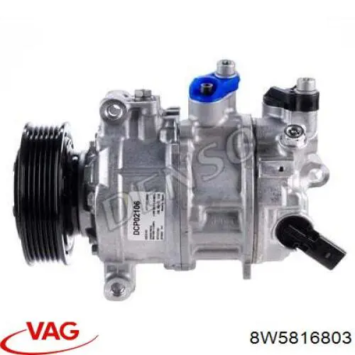 8W5816803 VAG sprężarka klimatyzacji